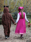 Déguisement de lOurs enfant - Masha et Michka