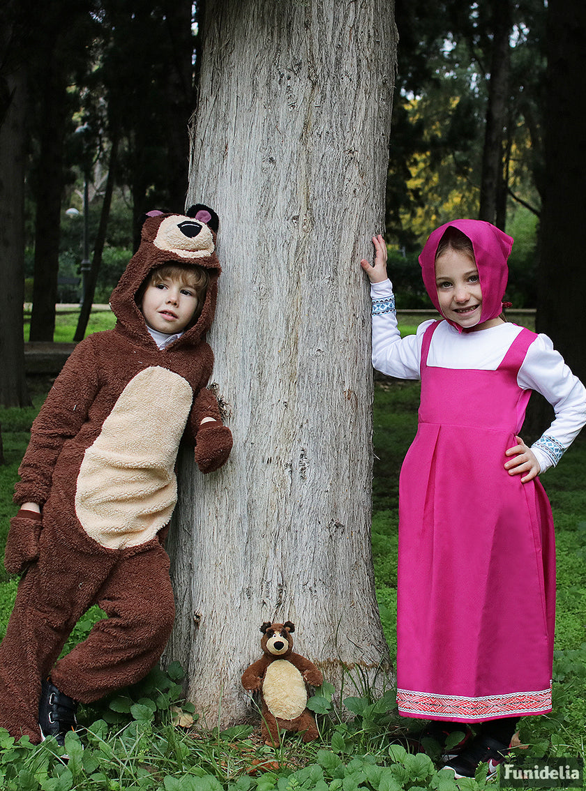 Déguisement de lOurs enfant - Masha et Michka
