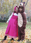 Déguisement de lOurs enfant - Masha et Michka