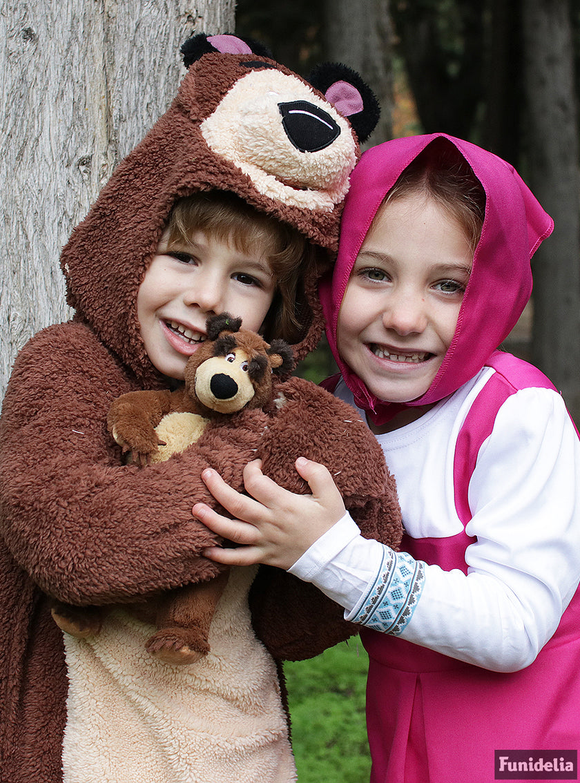 Déguisement de lOurs enfant - Masha et Michka