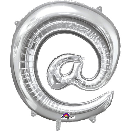 Ballon @ doré 40 cm