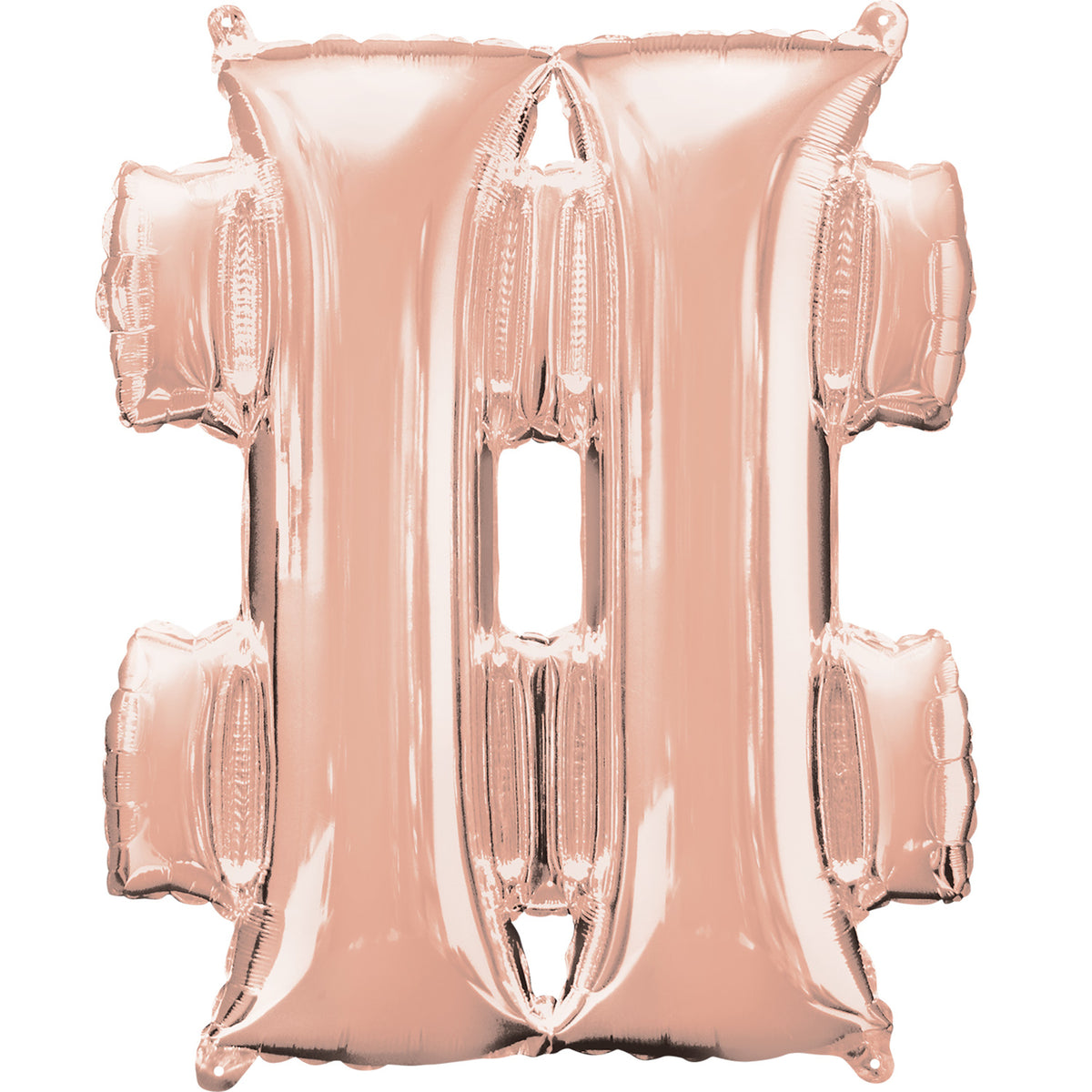 Ballon hashtag rose gold (40 cm)
