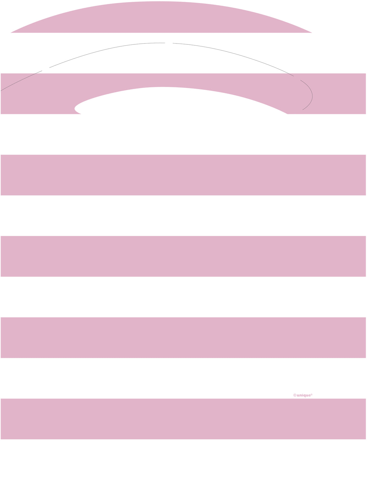 Set 1º anniversaire rose et blanc