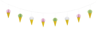 Guirlande glace en nid d'abeille