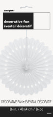 Rosace en papier couleur blanc - Gamme couleur unie