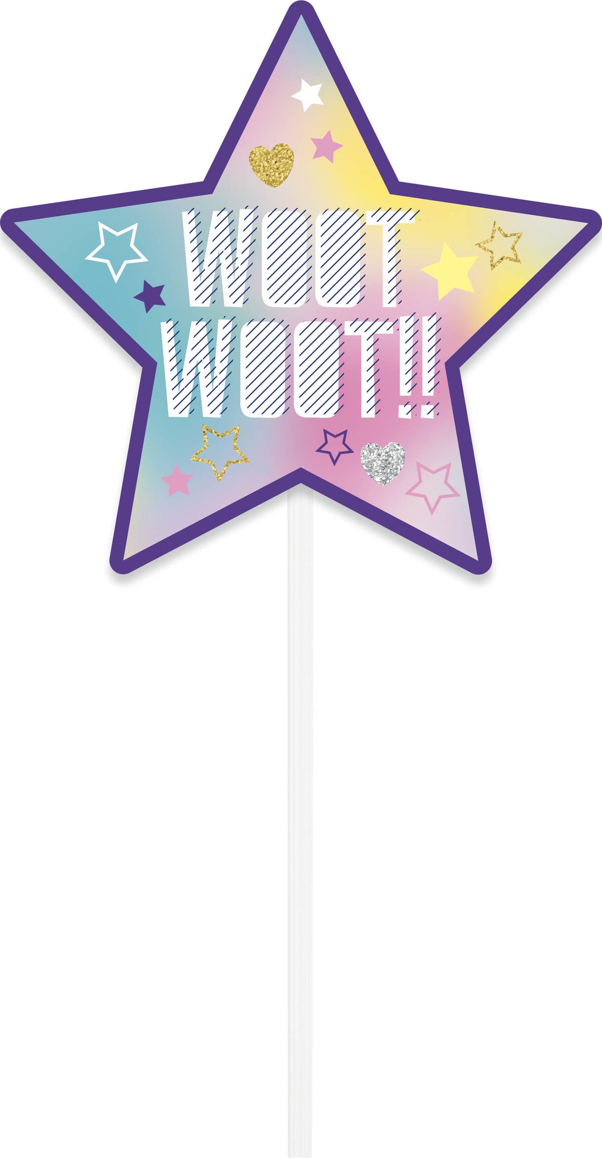 10 accessoires pour Photo booth de licorne joyeuse - Unicorn