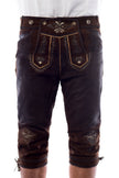 Lederhose Starnberg marron deluxe homme