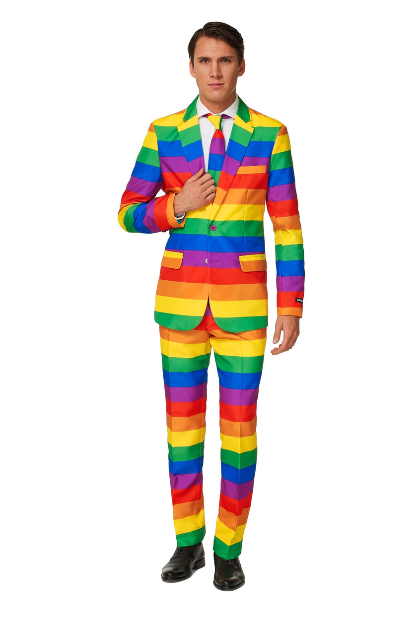 Costume Motif arc-en-ciel 