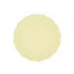 6 Assiettes Rondes Décor Jaune 18.8cm  - Amscan