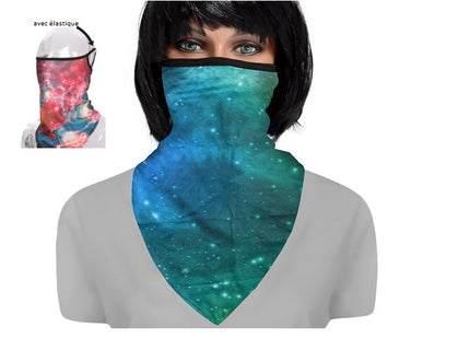 foulard de protection avec attache-oreilles st-014