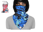 foulard de protection avec attache-oreilles st-039