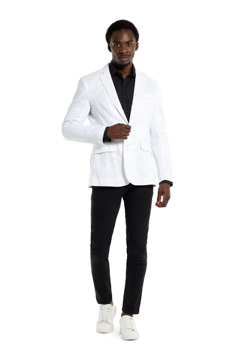 Sequins White