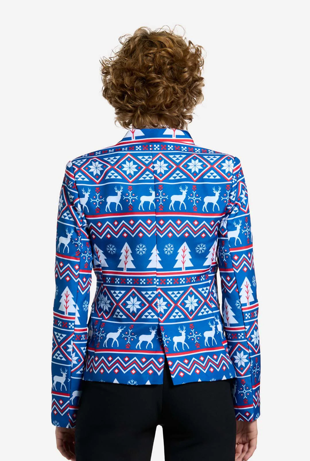 Veste Suitmeister WMNS Christmas Blue Nordic Jacket