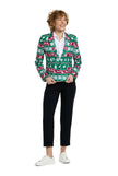 Veste Suitmeister WMNS Christmas Green Nordic Jacket