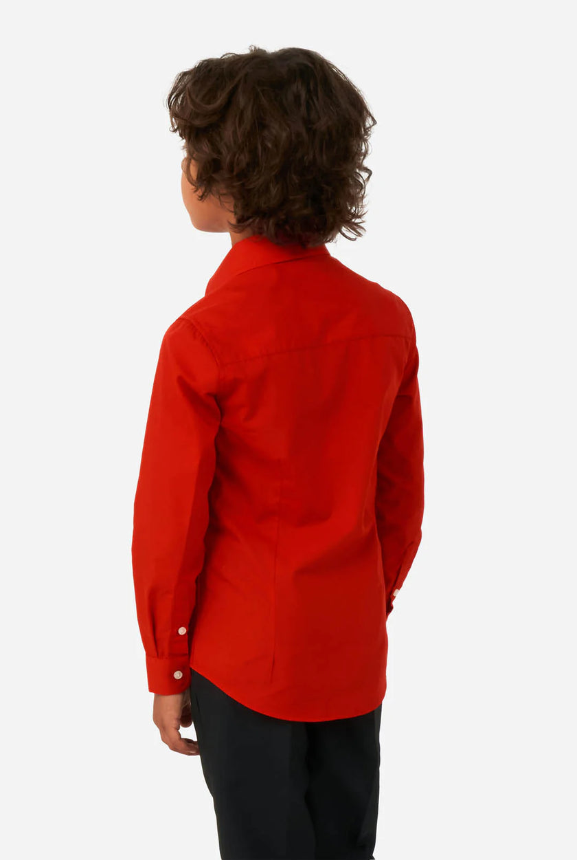 Chemise OppoSuits SHIRT LS Red Devil boys