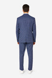 Daily Checked Navy