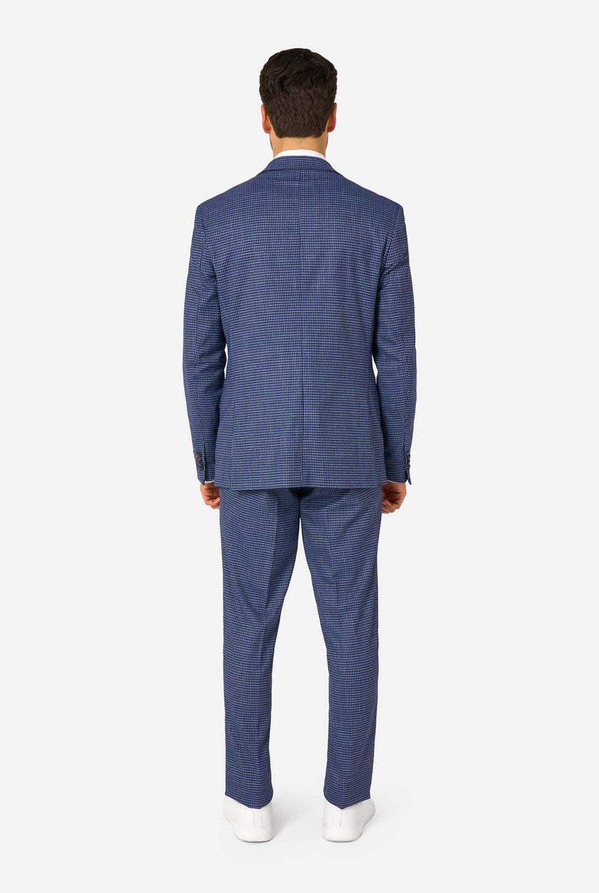 Daily Checked Navy