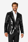 Briliant Black Sequins
