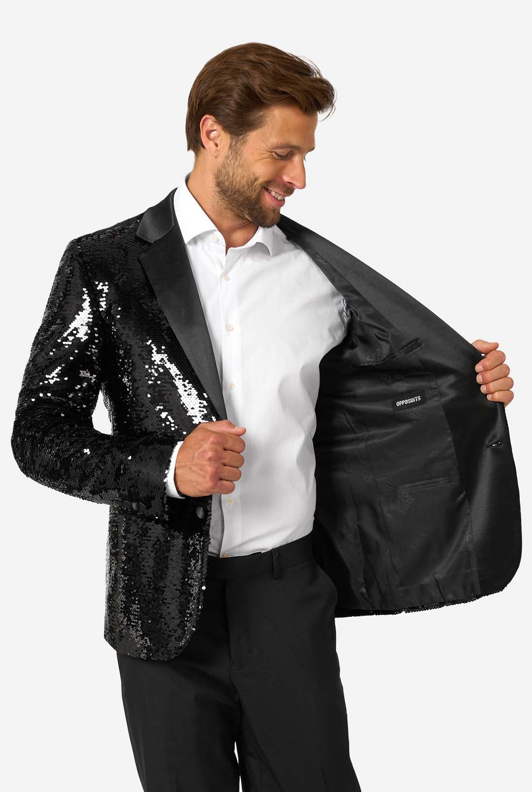 Briliant Black Sequins