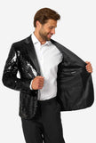 Briliant Black Sequins