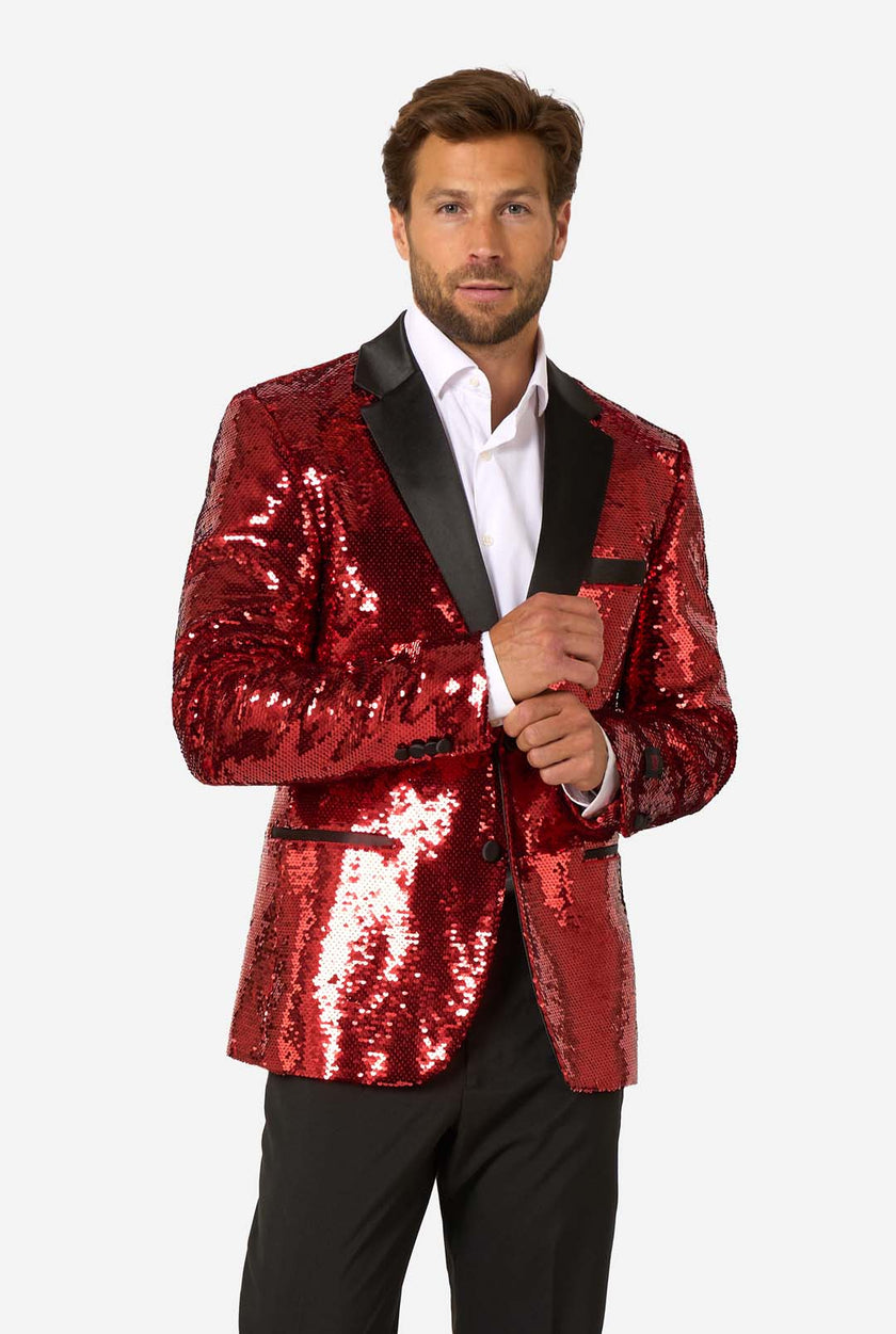 Radiant Red Sequins