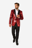 Radiant Red Sequins
