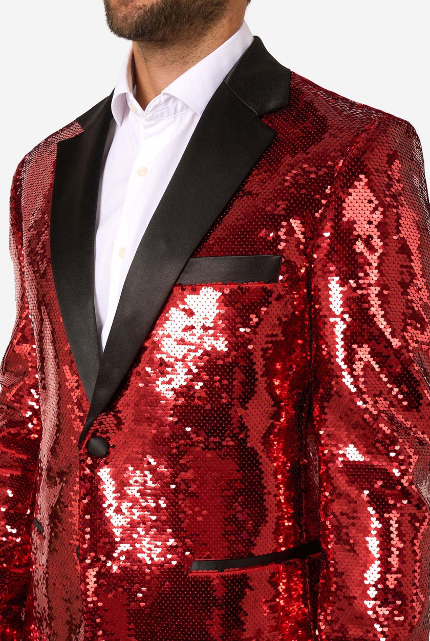 Radiant Red Sequins