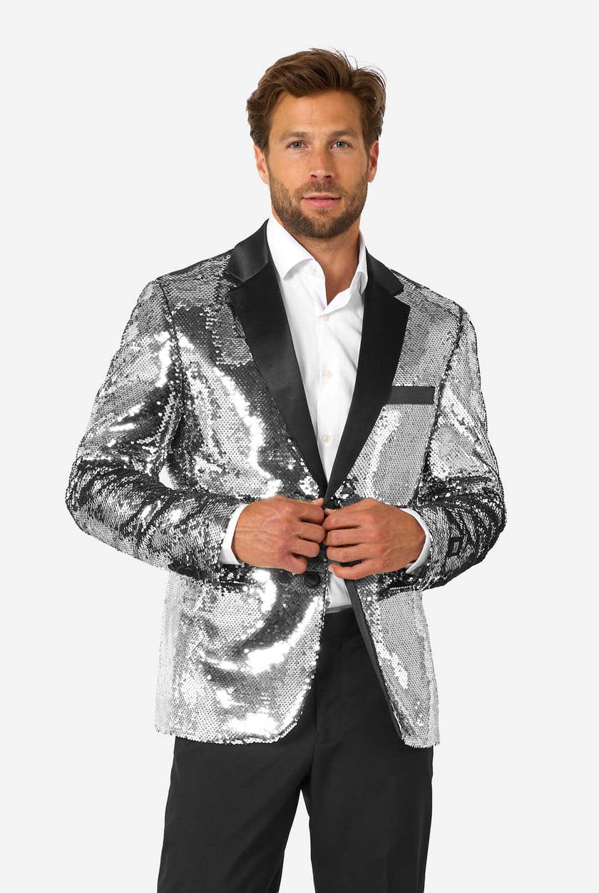 Shiny Silver Sequins