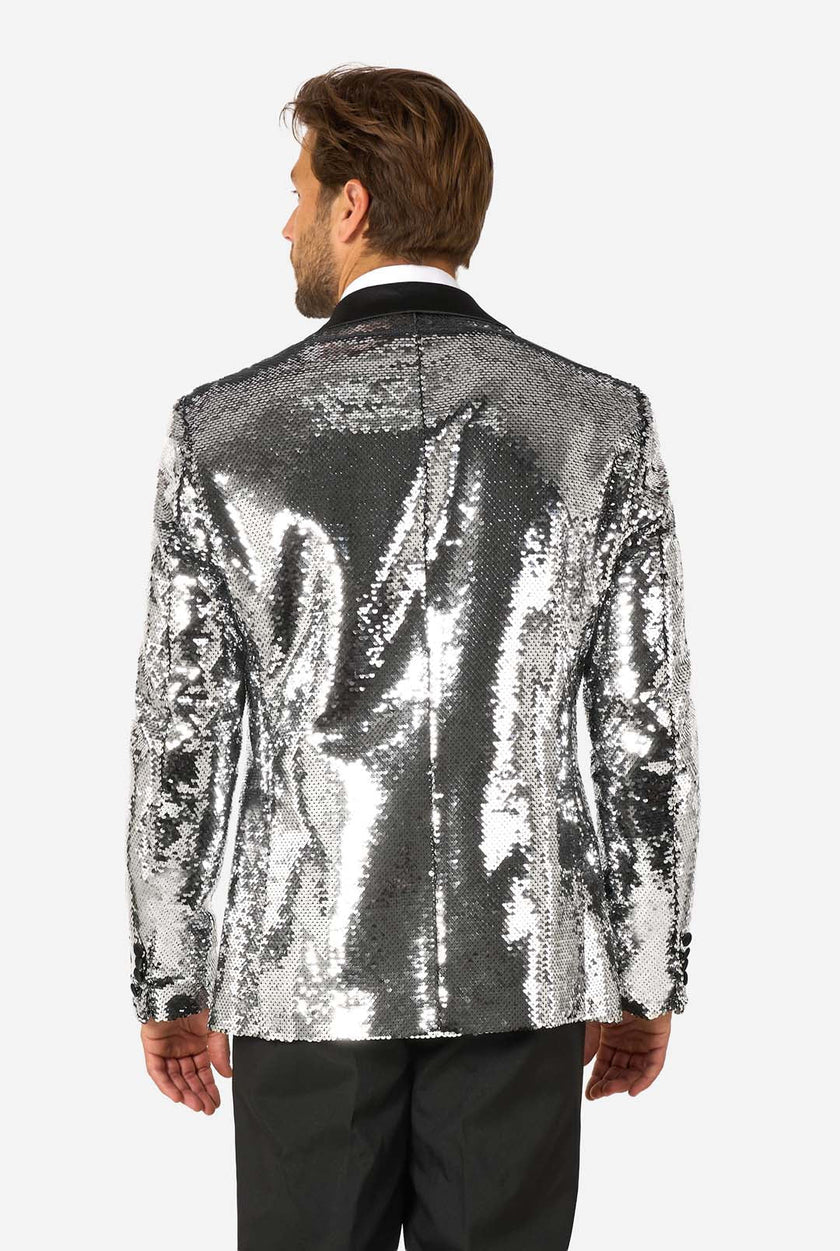 Shiny Silver Sequins