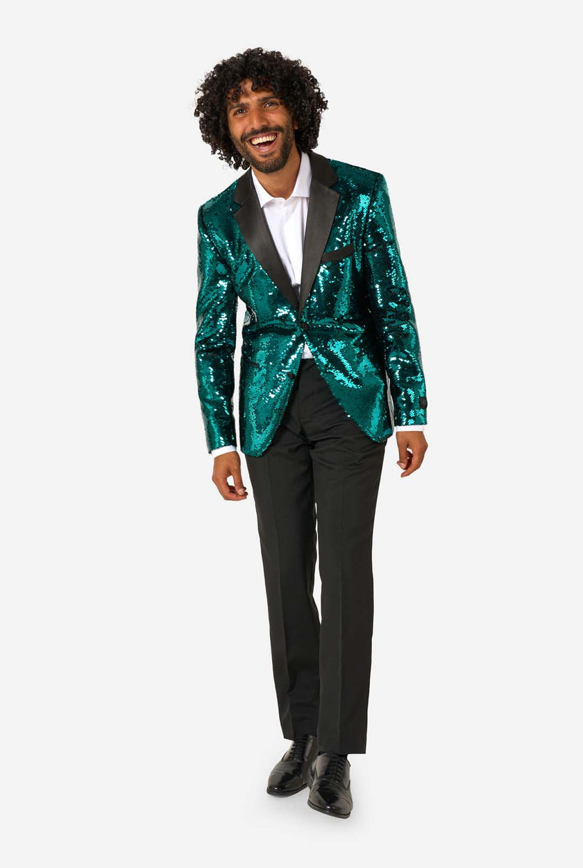 Terrific Teal Sequins