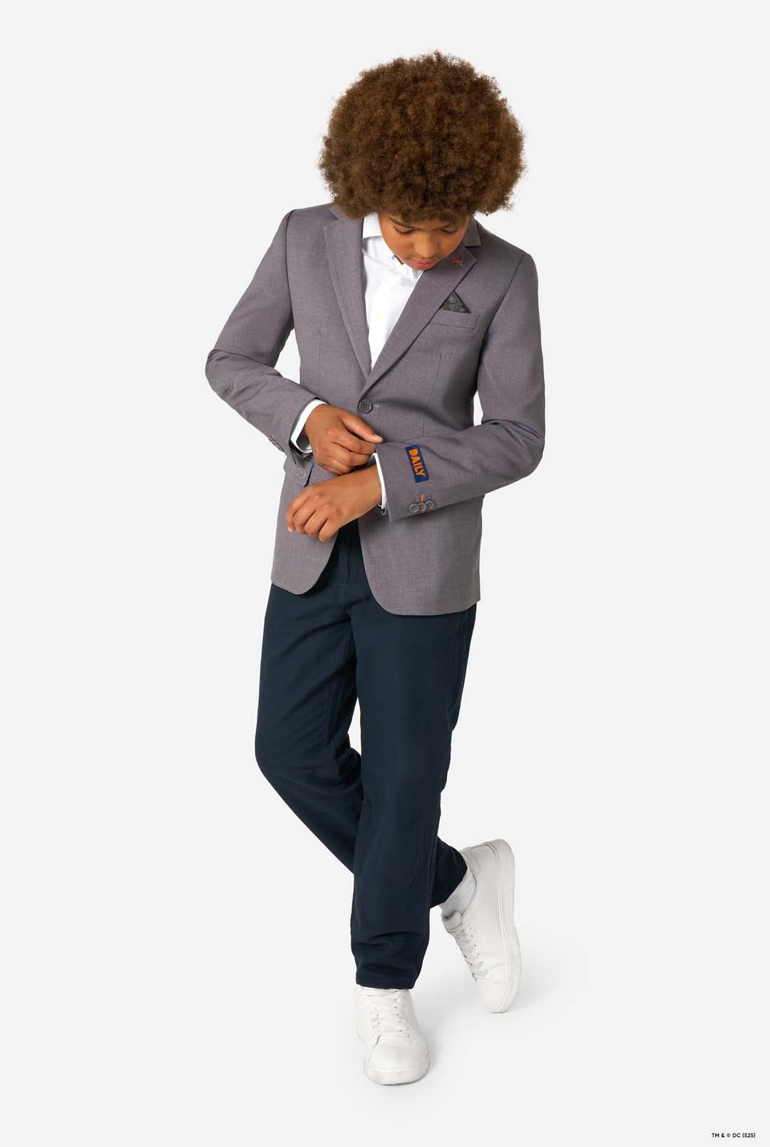 TEEN BOYS Daily Batman Grey