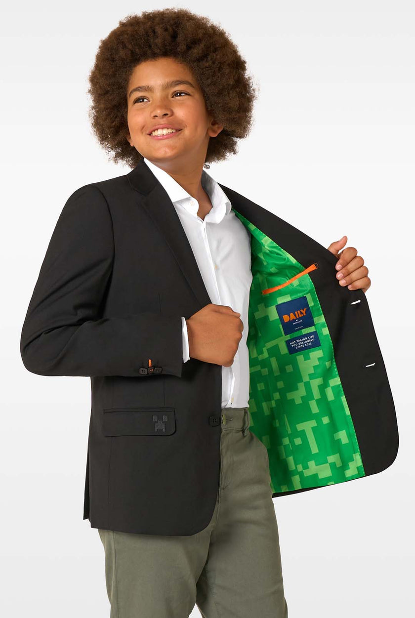TEEN BOYS Daily Minecraft Black
