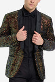 Dinner Jacket - Amber Sequins