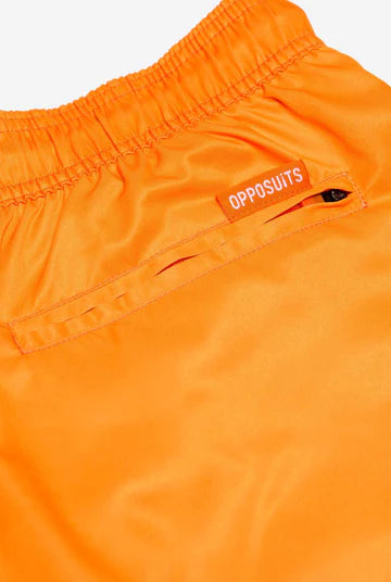 Short de bain OppoSuits Neon Vivid Orange