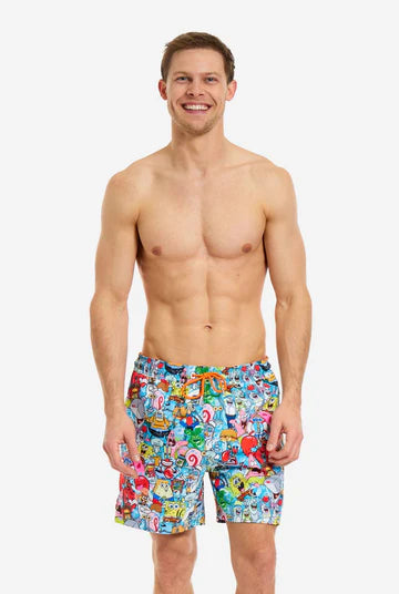 Short de bain OppoSuits SpongeBob™ Frenzy