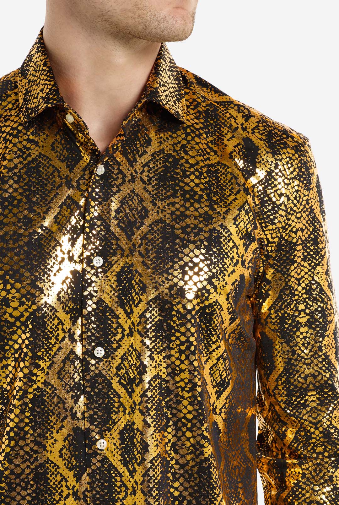 SHIRT LS Shiny Snake