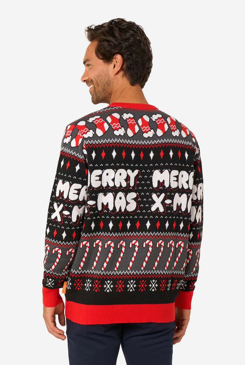 Merry Jinglejoy Christmas Sweater