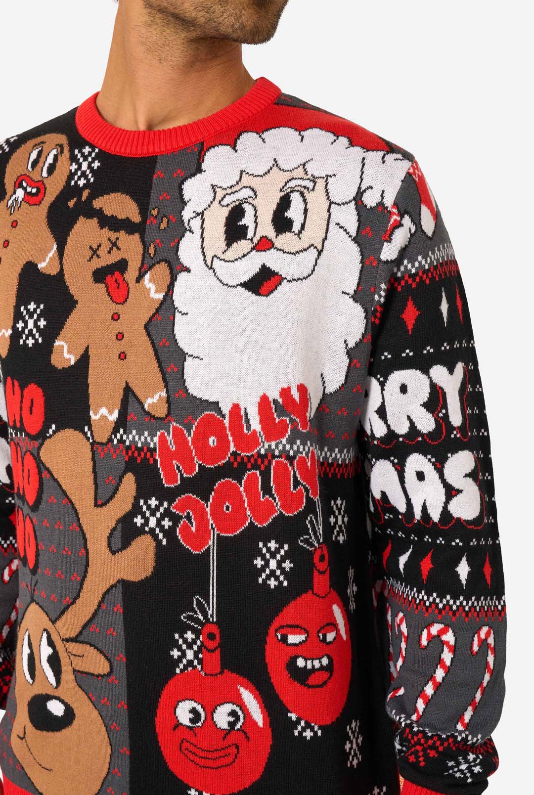 Merry Jinglejoy Christmas Sweater
