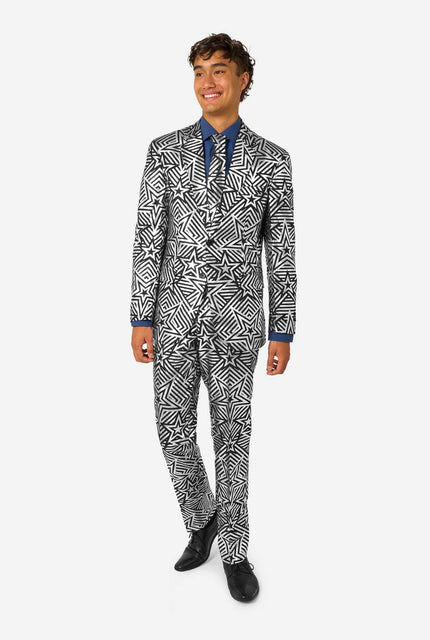 Silver Geo Star