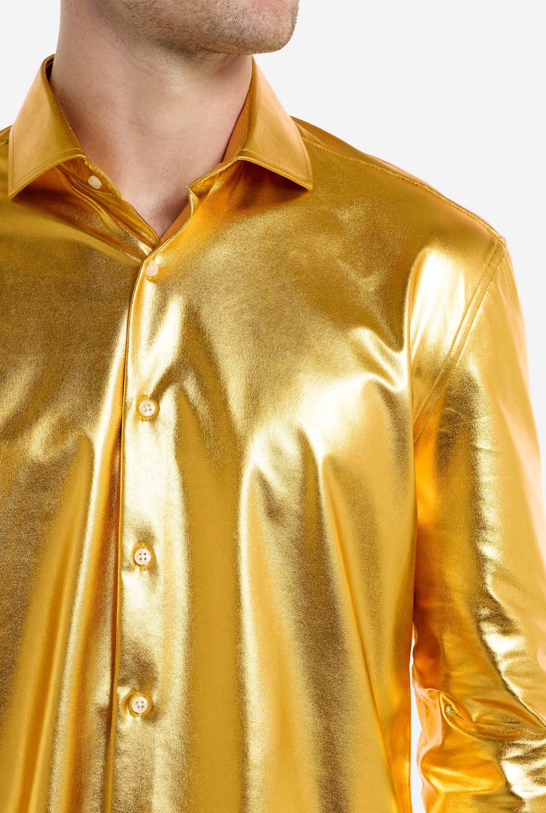 SHIRT LS Groovy Gold