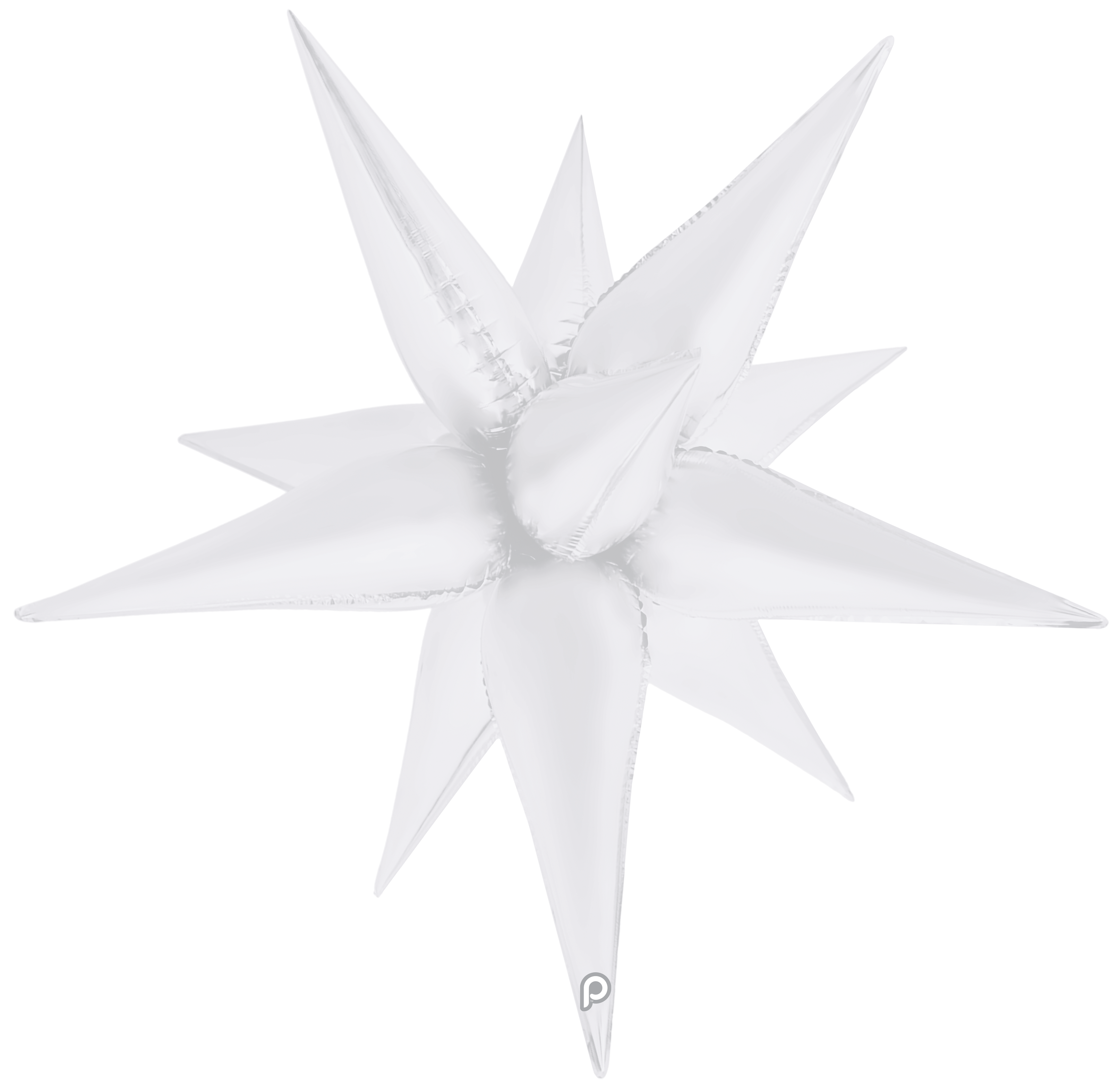 26” White Satin Starburst - Prima