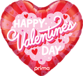 18” Coeur Happy Valentine's Day Burst - Prima