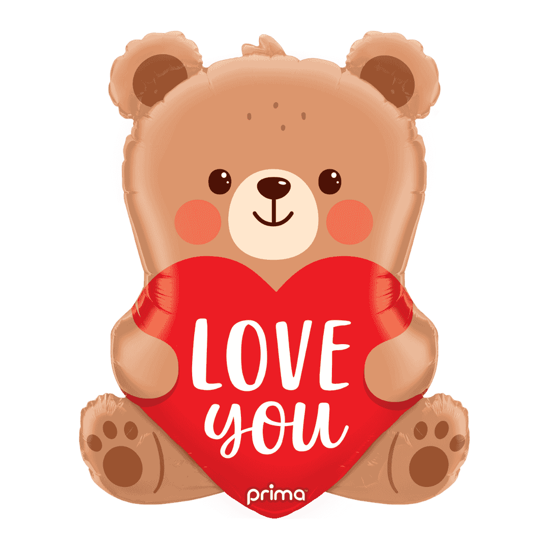 27” Love You Bear Shape - Prima