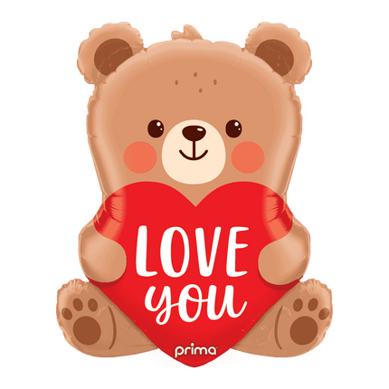 27” Love You Bear Shape - Prima