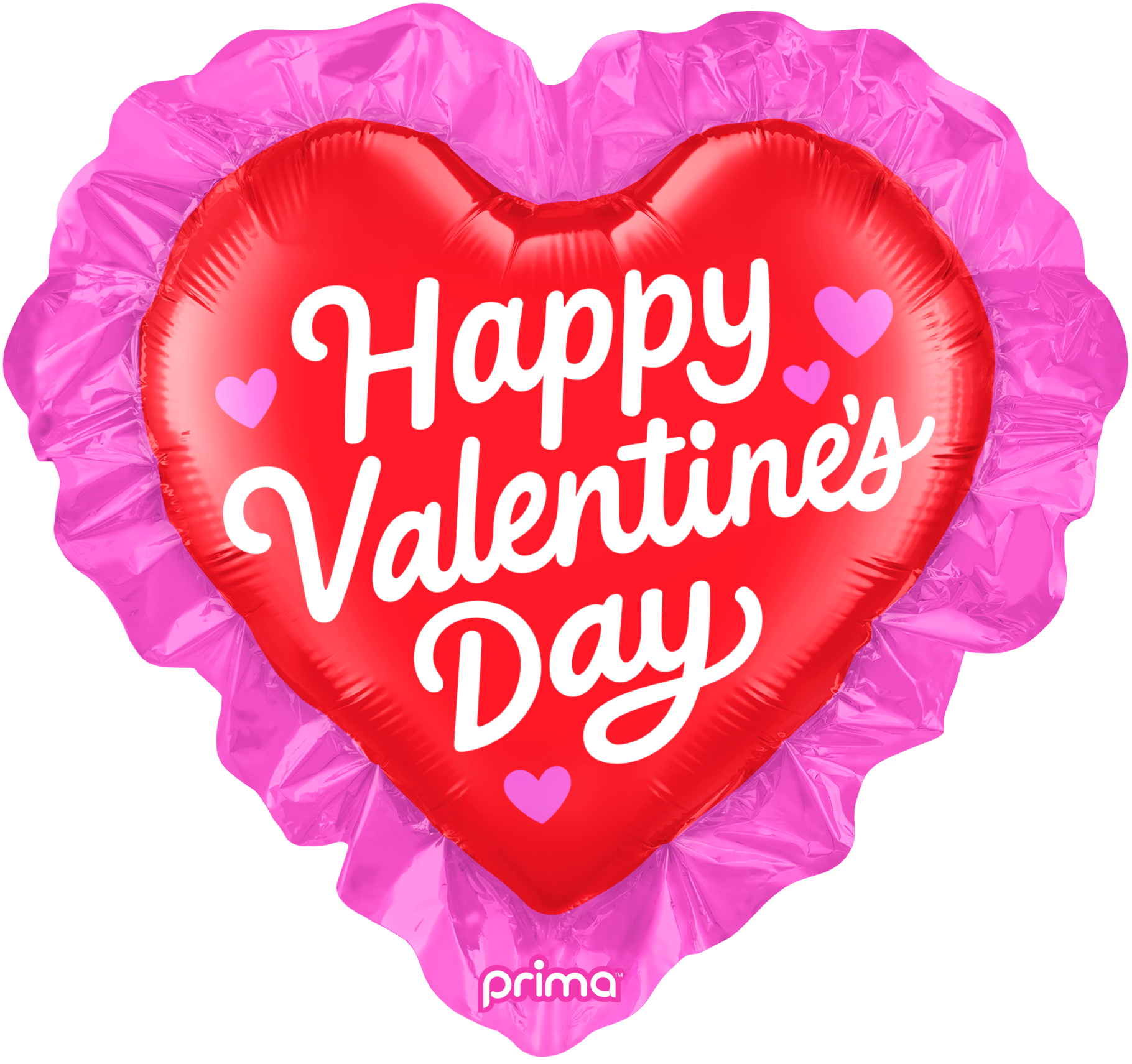 25” Coeur Happy Valentine's Day Ruffle - Prima