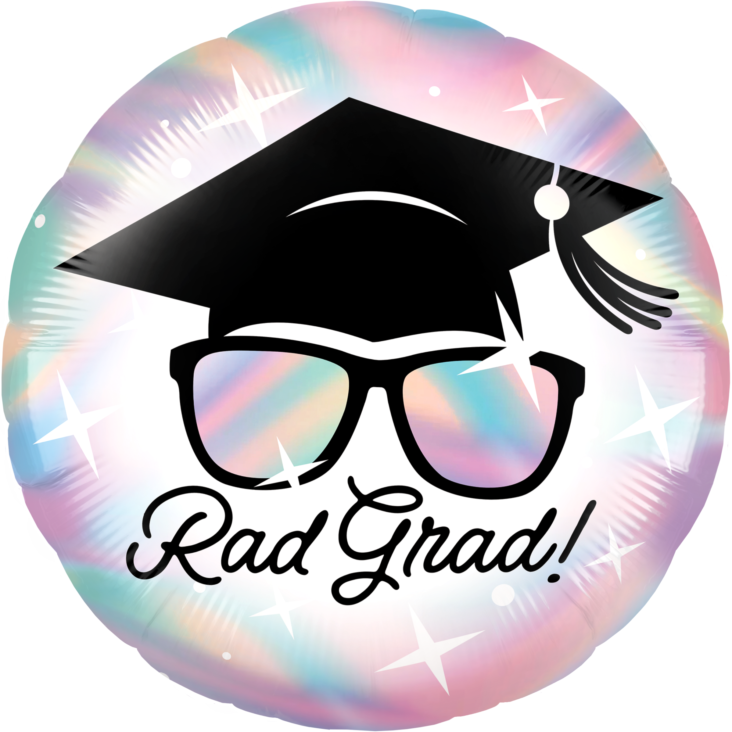 18” Round Colorful Rad Grad - Prima