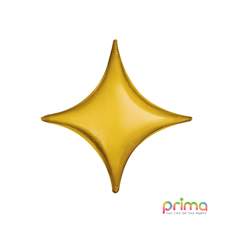 1 Poche De 5 Ballons Deco™ Starpoint Gold 30