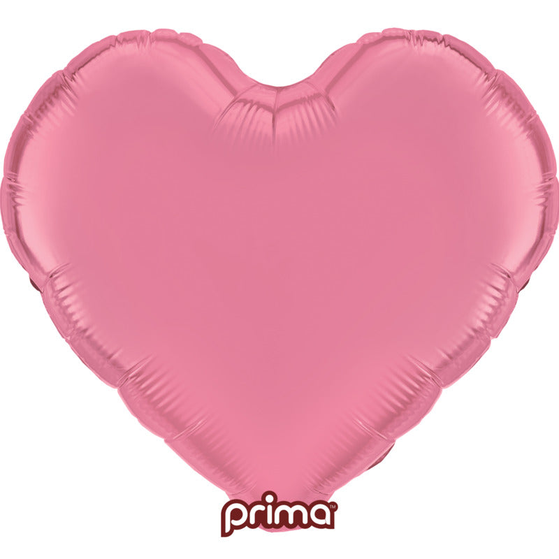 1 Ballon Aluminium Heart Light Pink 18