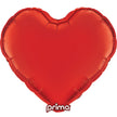 1 Ballon Aluminium Heart Red 32