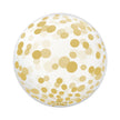 1 Ballon Sphere™ Gold Confetti 20